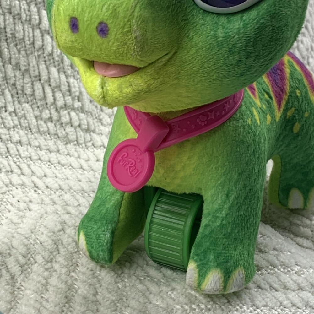 FurReal Walkalots Big Wags Dinosaur Green Interactive Pet‎ Toy Works Great - Picture 12 of 16